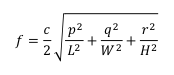 Equation for Tangential Room Modes